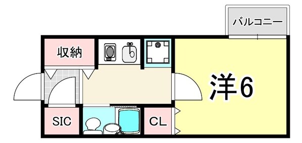 ソシエ立花の物件間取画像